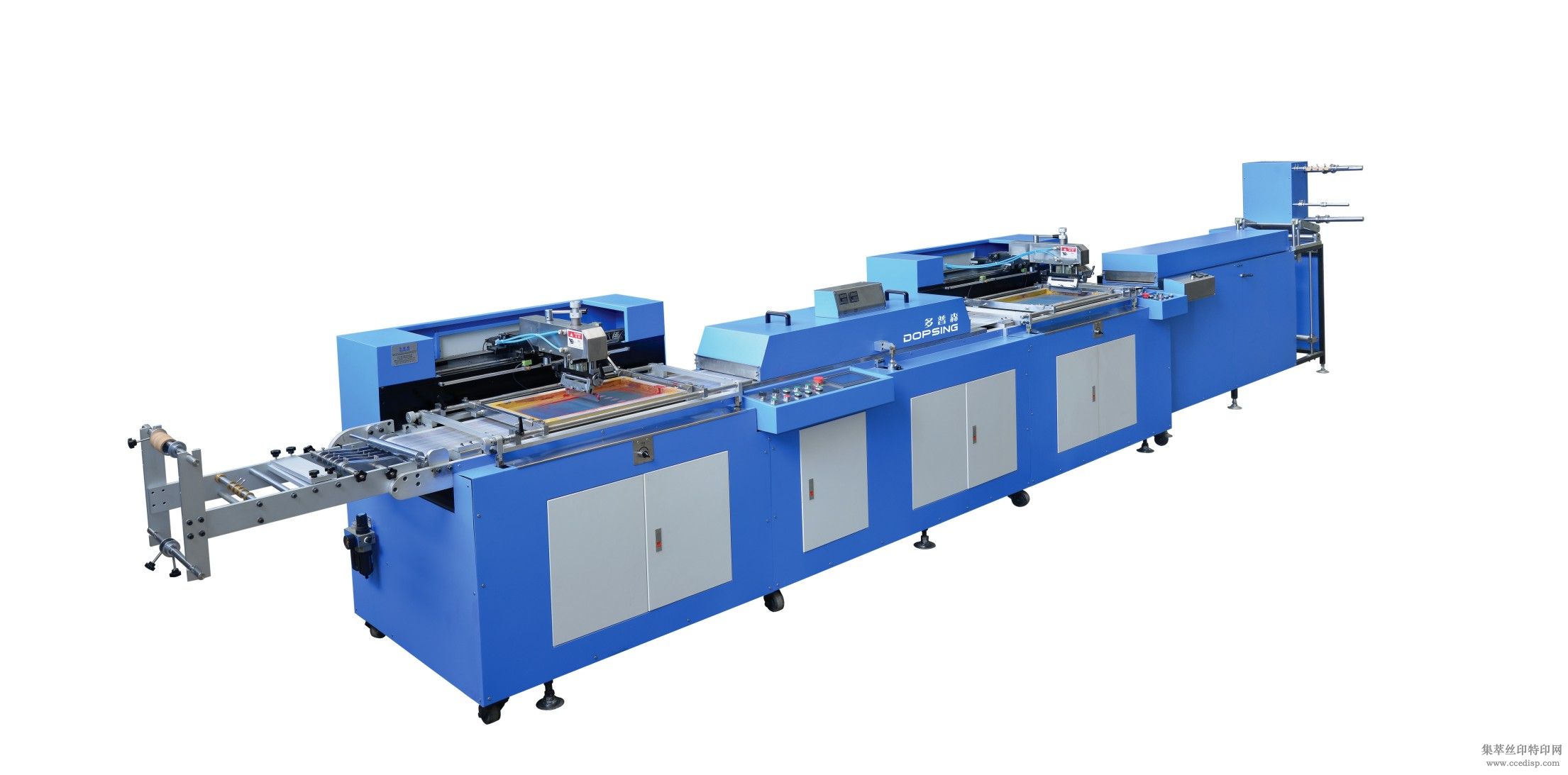 全自动丝印机|织带丝印机|丝印生产设备-东莞多普森机械有限公司